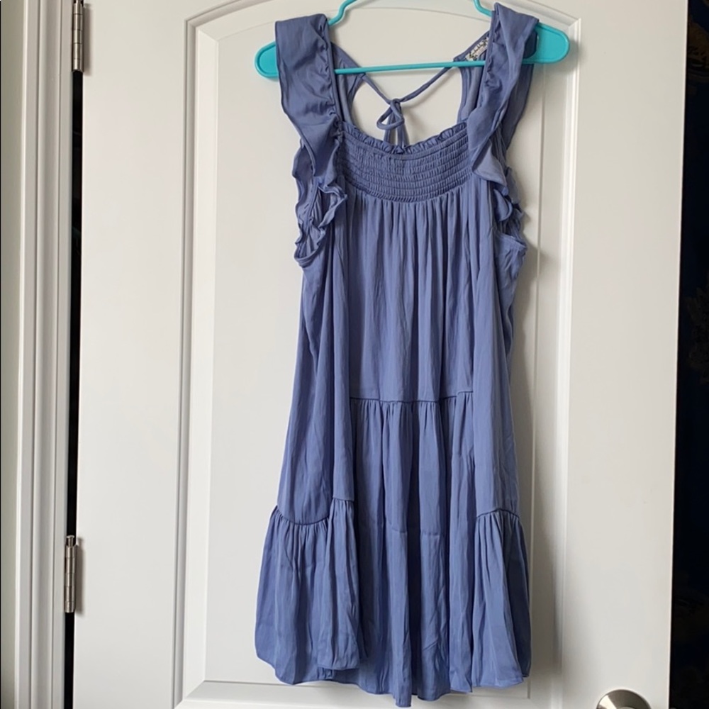 Free People Babydoll Tie Back Dress